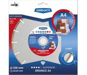 Disco de diamante Superior A4 - Materiales abrasivos (Antes LT76)